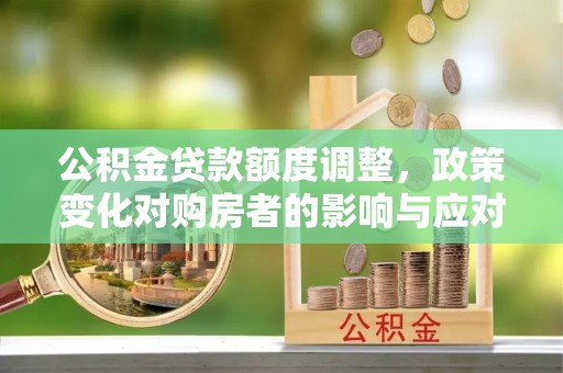 阳明公积金贷款额度调整，政策变化对购房者的影响与应对策略