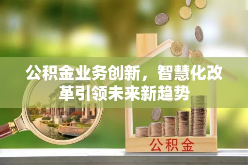 阳明公积金业务创新，智慧化改革引领未来新趋势