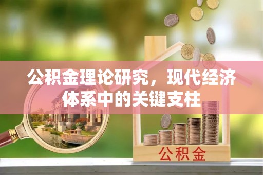 阳明公积金理论研究，现代经济体系中的关键支柱