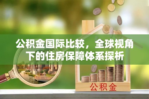 阳明公积金国际比较，全球视角下的住房保障体系探析