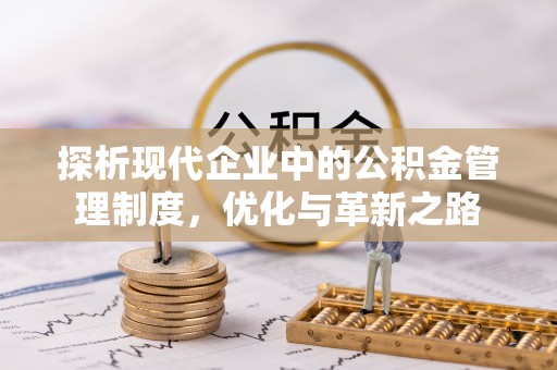 阳明探析现代企业中的公积金管理制度，优化与革新之路